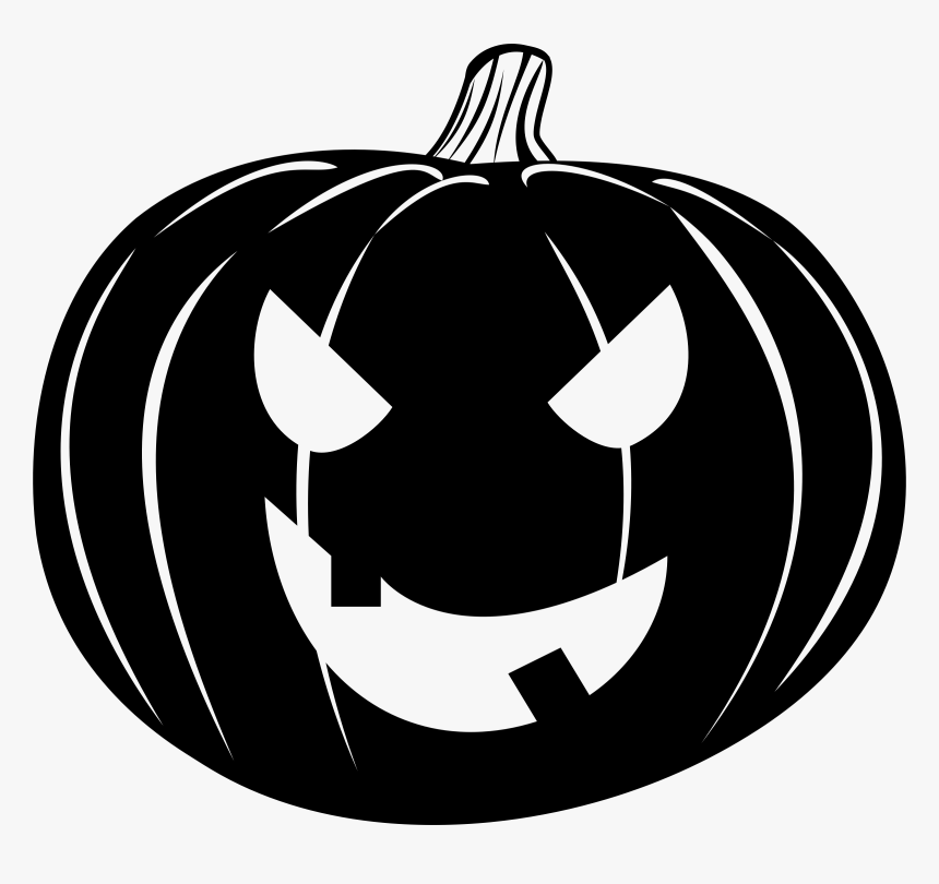 Jack O Lantern Clip Art Black And White - Clip Art Jack Olantern, HD Png Download, Free Download