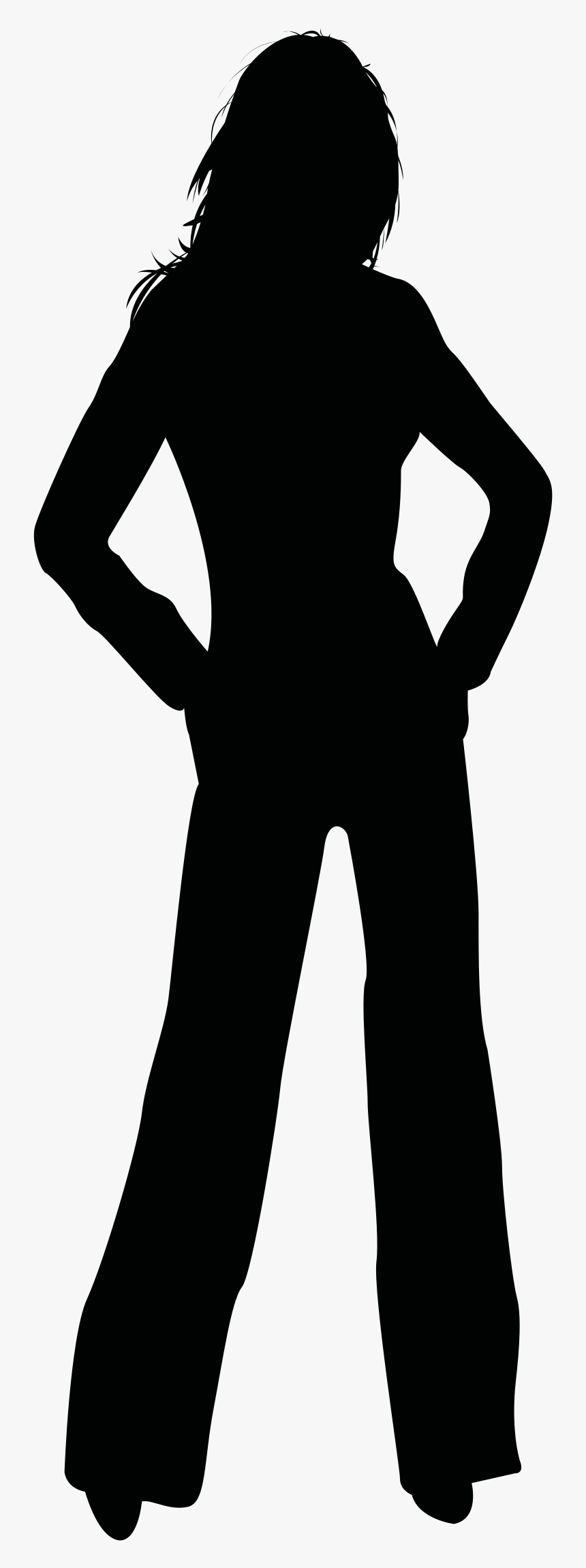 Png Clipground Another Visit - Teen Girl Silhouette Png, Transparent Png, Free Download