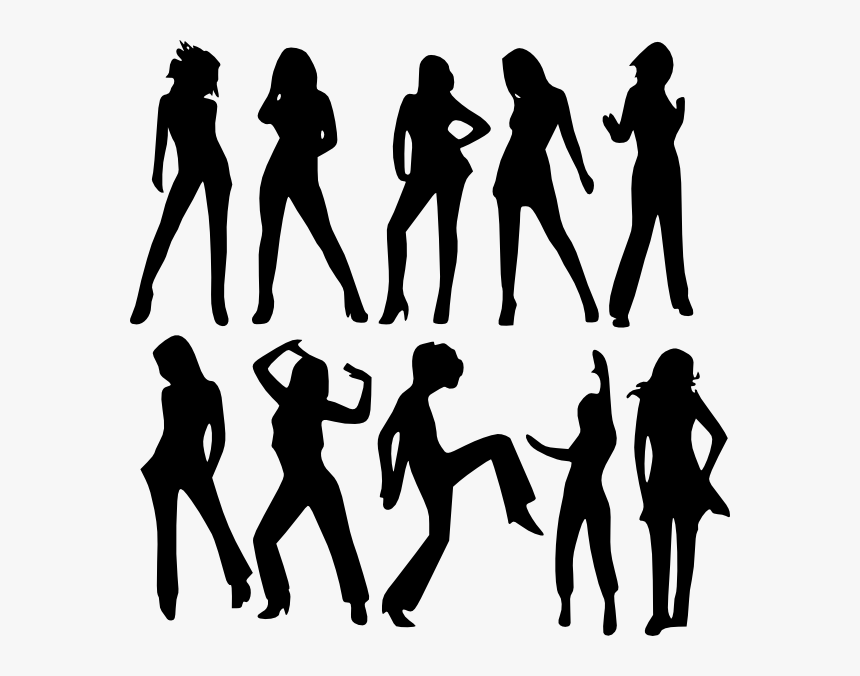 Women Silhouette Clip Art, HD Png Download, Free Download