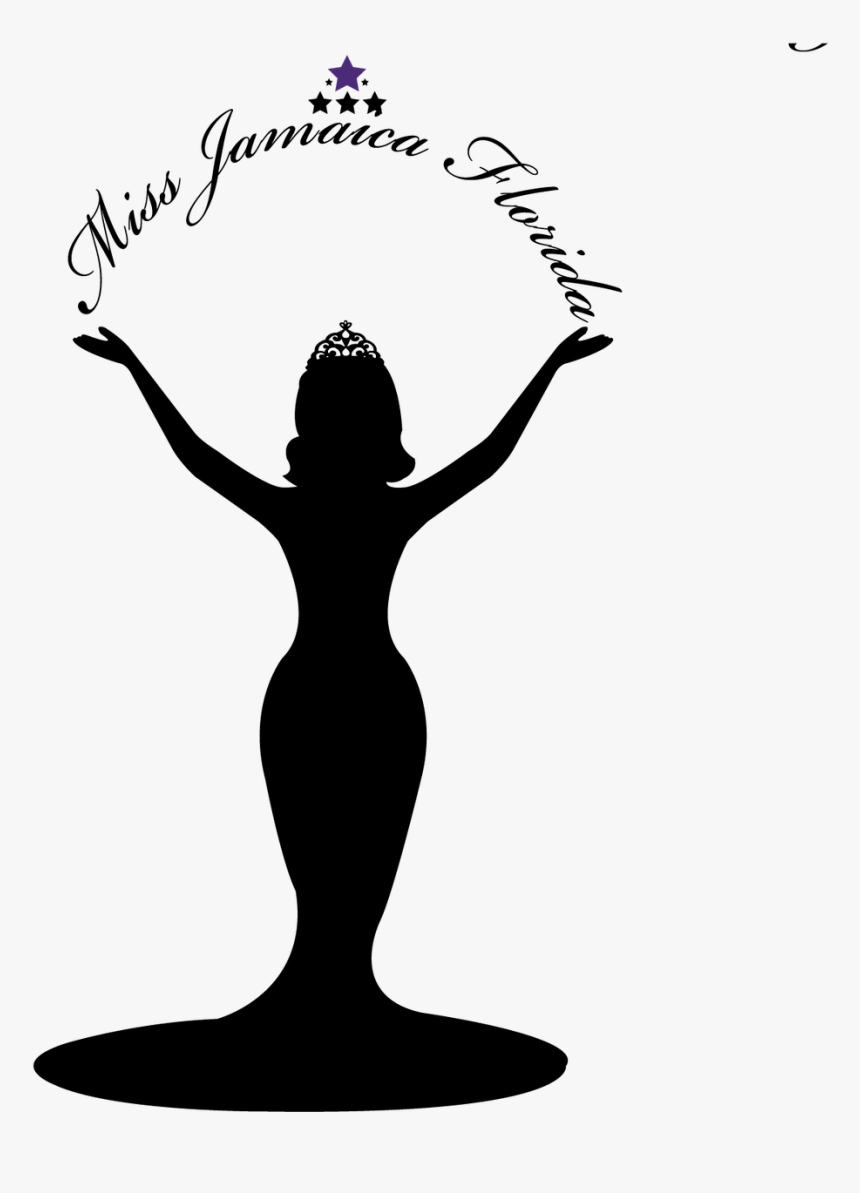 Beauty Pageant Clip Art - Pageant Beauty Queen Silhouette Png, Transparent Png, Free Download