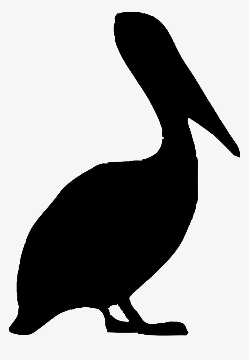 Pelican Silhouette Clip Art, HD Png Download, Free Download