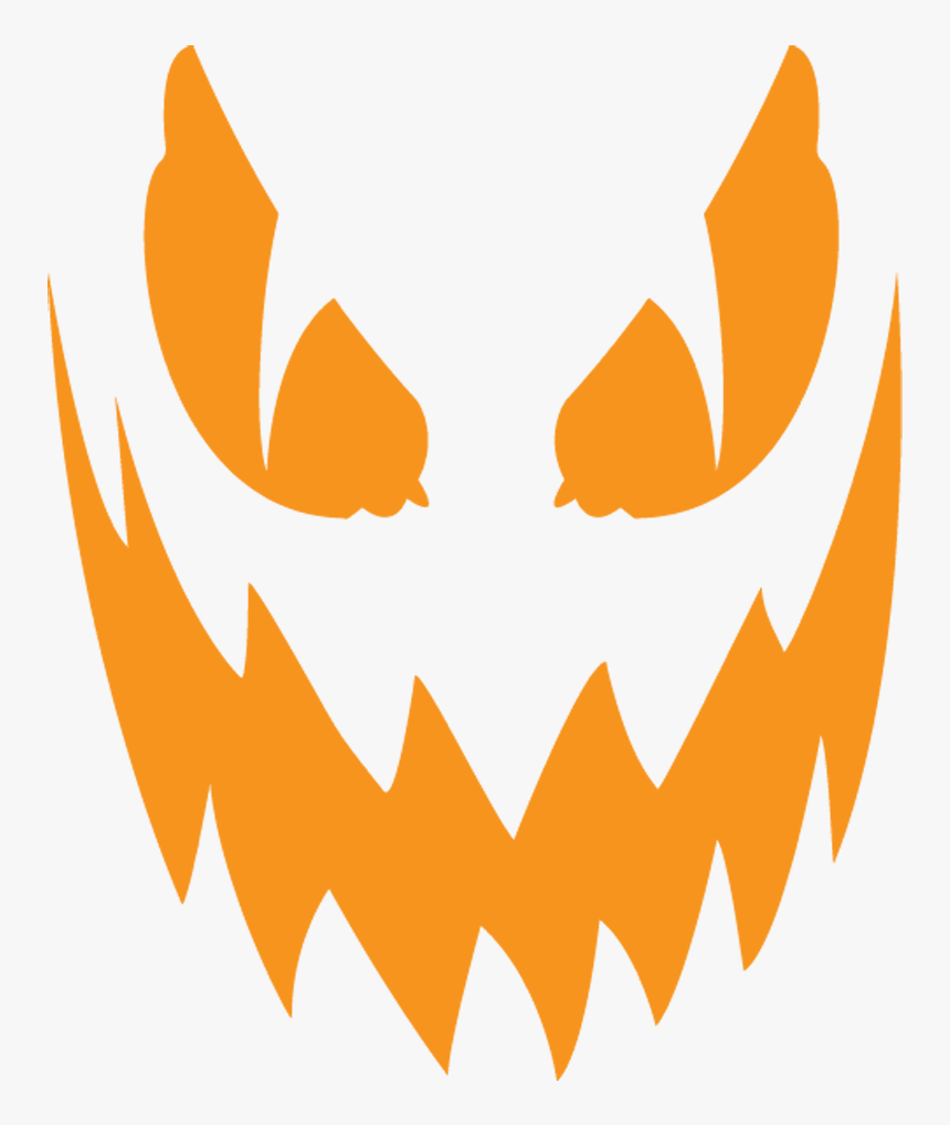 Creepy Clipart Jack O Lantern - Scary Jack O Lantern Clipart, HD Png Download, Free Download