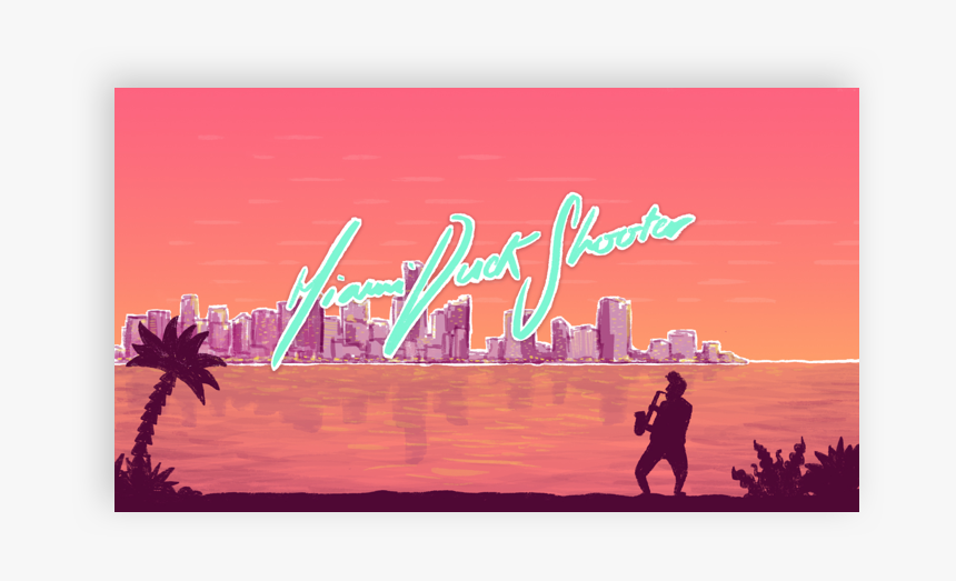 Miami Duck Shooter - Poster, HD Png Download, Free Download