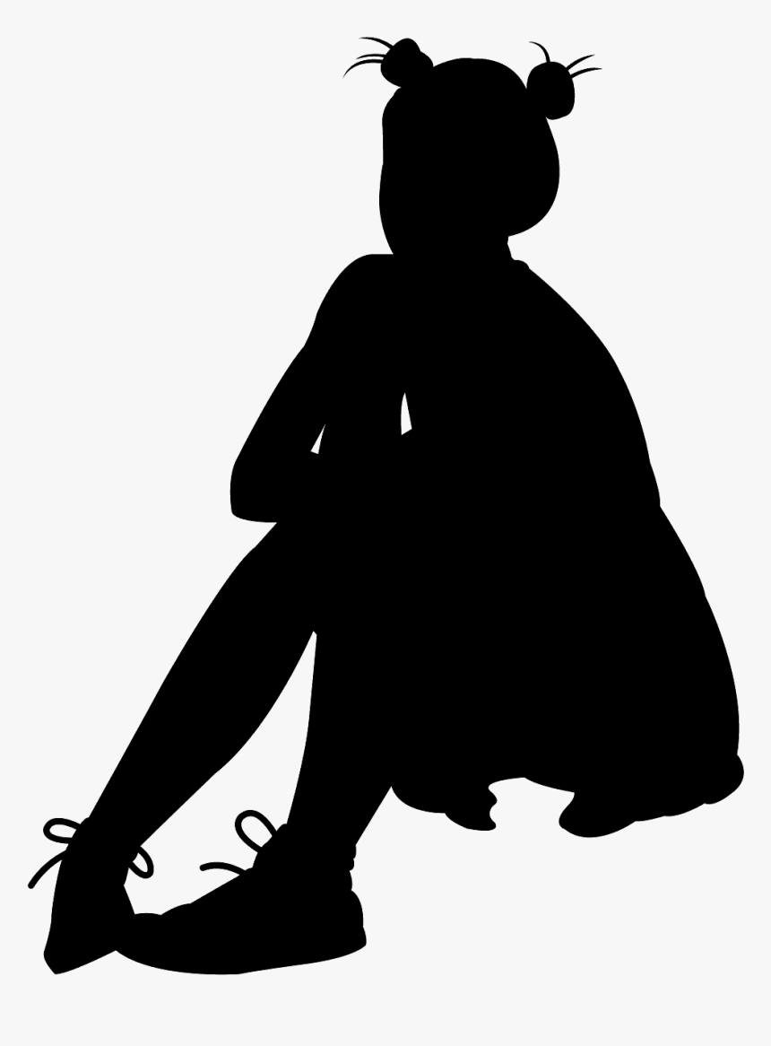 Silhouette Teenage Girl, HD Png Download, Free Download