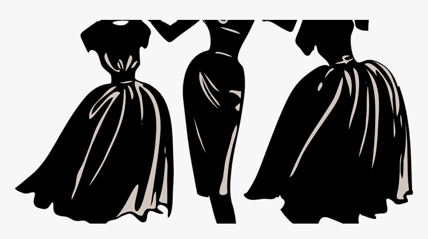 Fashion Show Clipart Black And White, HD Png Download, Free Download