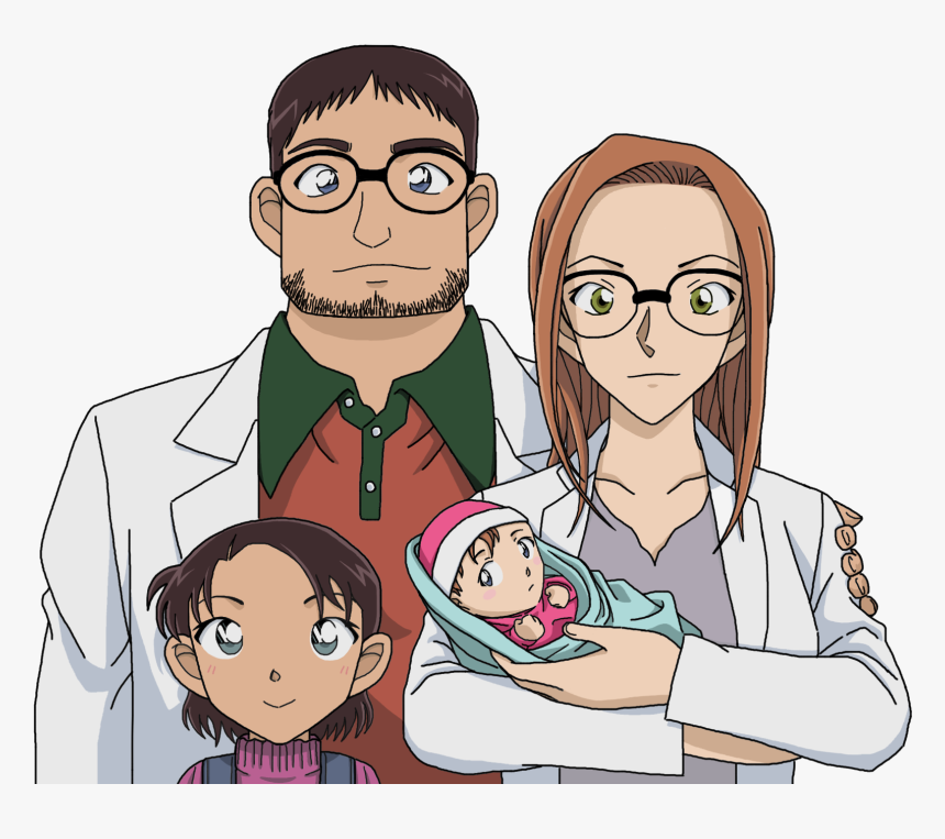 Miyano Family Detective Conan , Png Download - Detective Conan Miyano Family, Transparent Png, Free Download