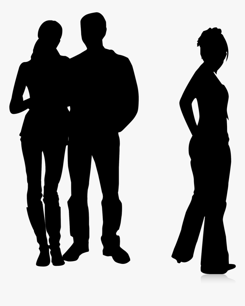 Transparent People Silhouettes, HD Png Download, Free Download