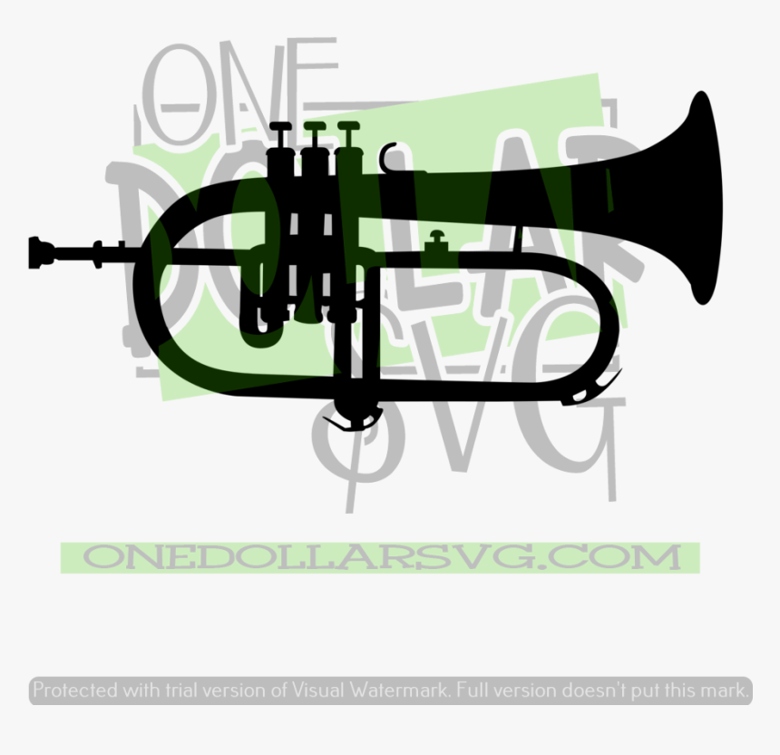 Mellophone Silhouette, HD Png Download, Free Download