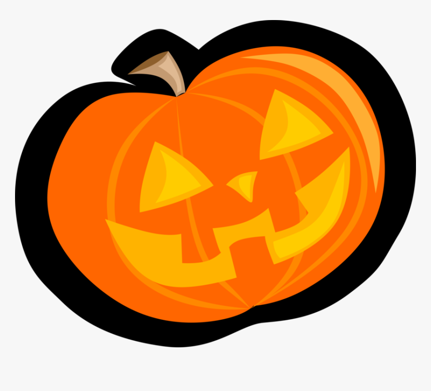 Transparent Halloween Pumpkins Clipart - Jack O Lantern Vector Clipart, HD Png Download, Free Download