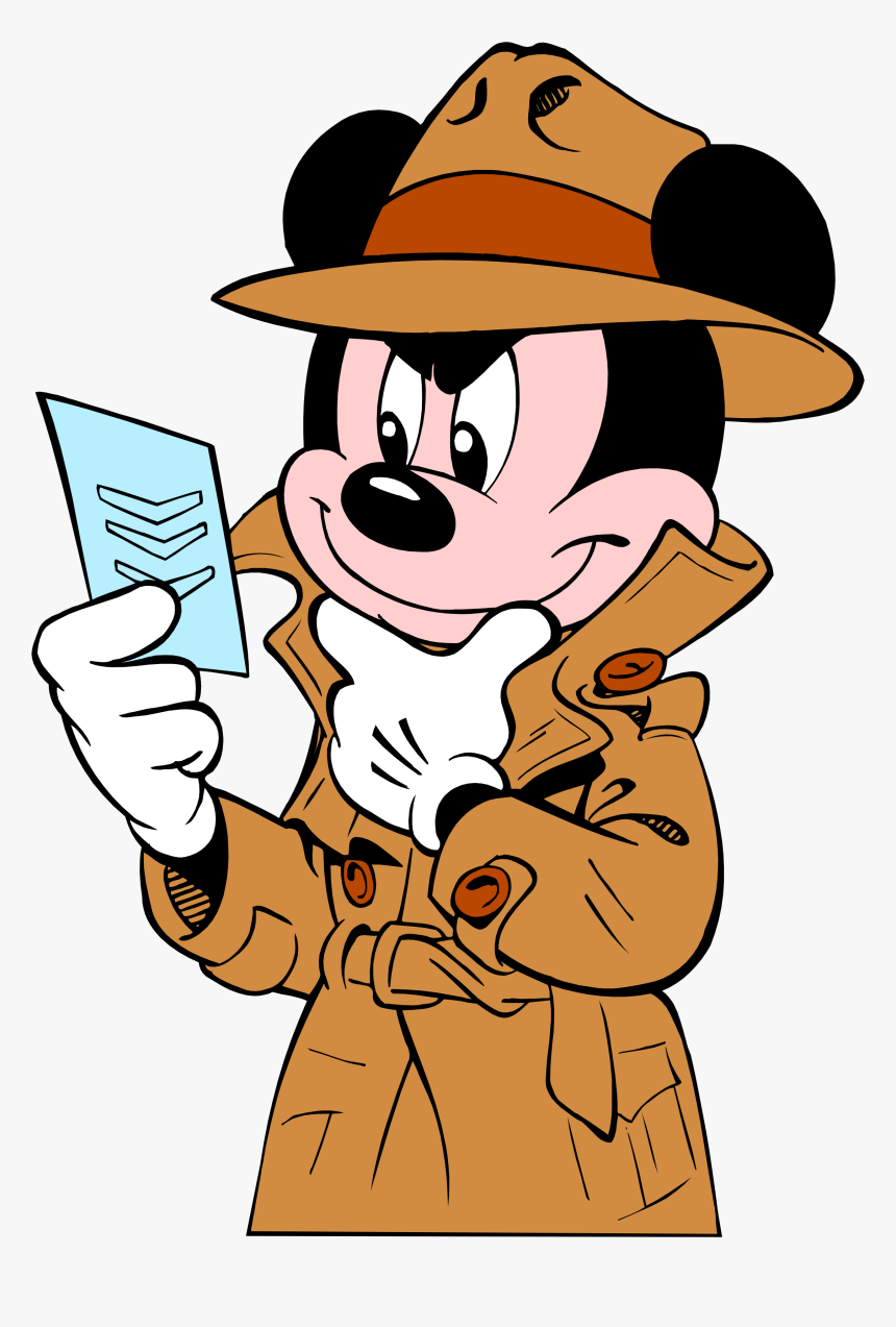 Mickey Mouse The Purloined - Mickey Mouse Sherlock Holmes, HD Png Download, Free Download