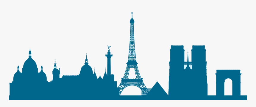 Transparent Paris Skyline Silhouette, HD Png Download, Free Download