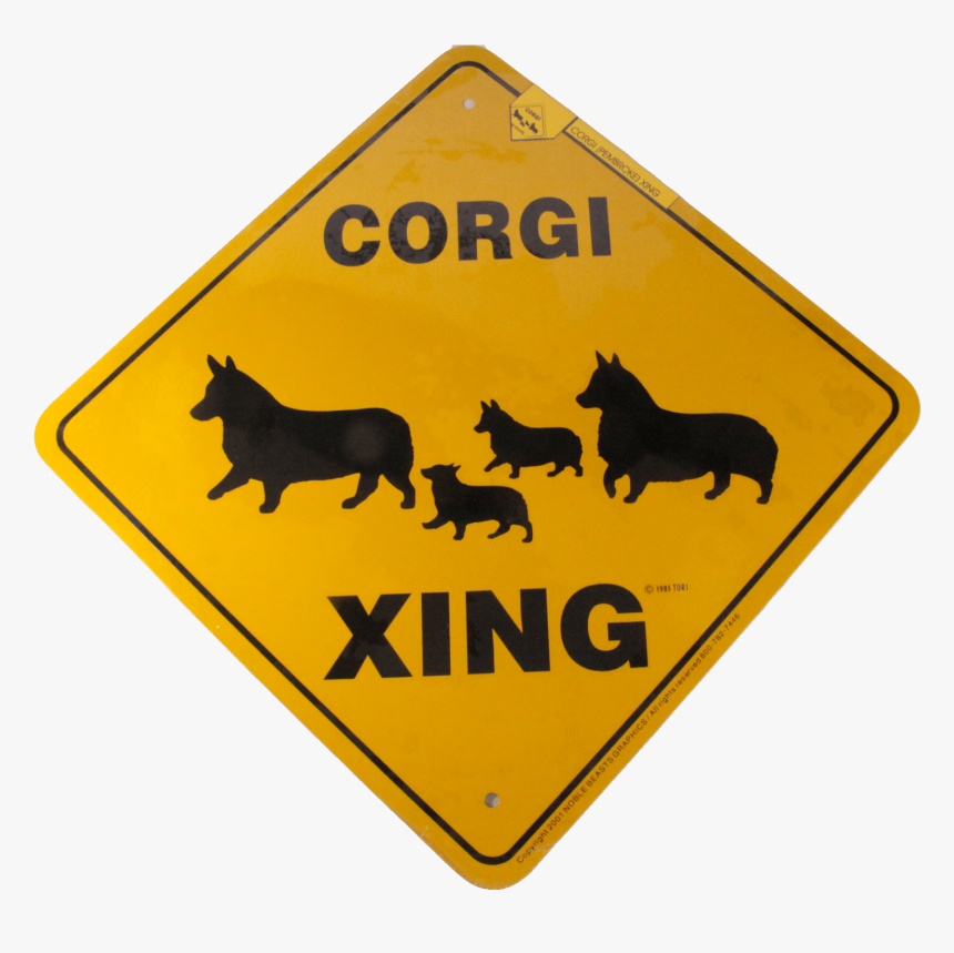 815622022916 - German Shepherd Crossing Sign, HD Png Download, Free Download