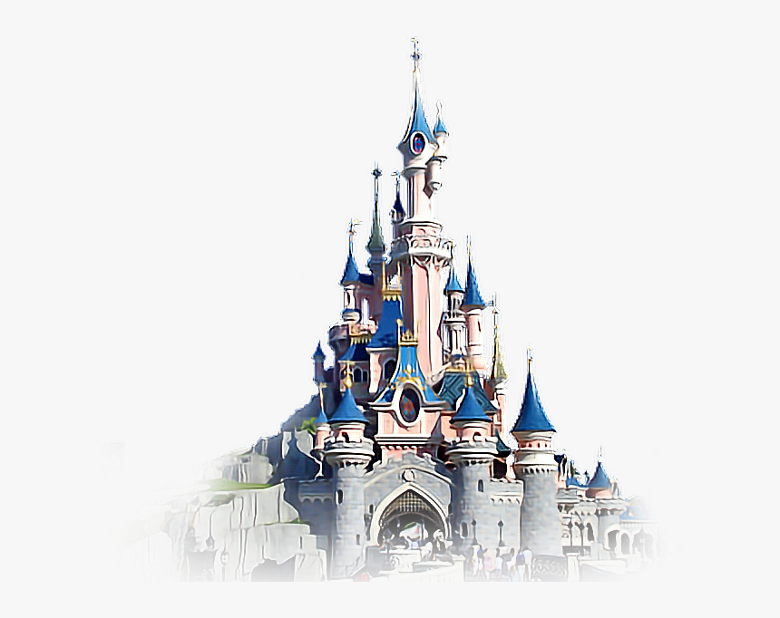 Cinderella Castle Disney Freetoedit - Disneyland Park, Sleeping Beauty's Castle, HD Png Download, Free Download