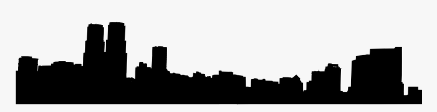 Mexico City, Skyline, City, Urban, Houses - Silhouette City Skyline Drawing, HD Png Download, Free Download