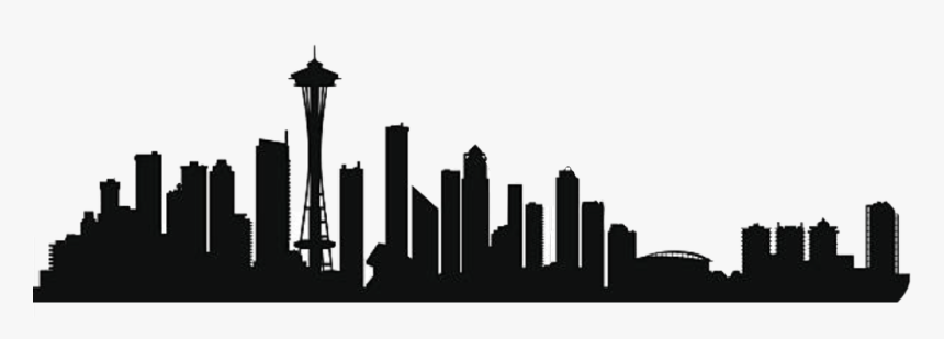 #seattle #spaceneeddle #cityofseattle #washington #freetoedit - Seattle Skyline Clipart, HD Png Download, Free Download