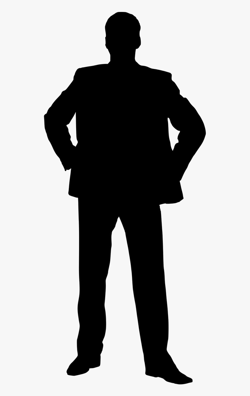 Silhouette Business Man Looking Free Picture, HD Png Download, Free Download