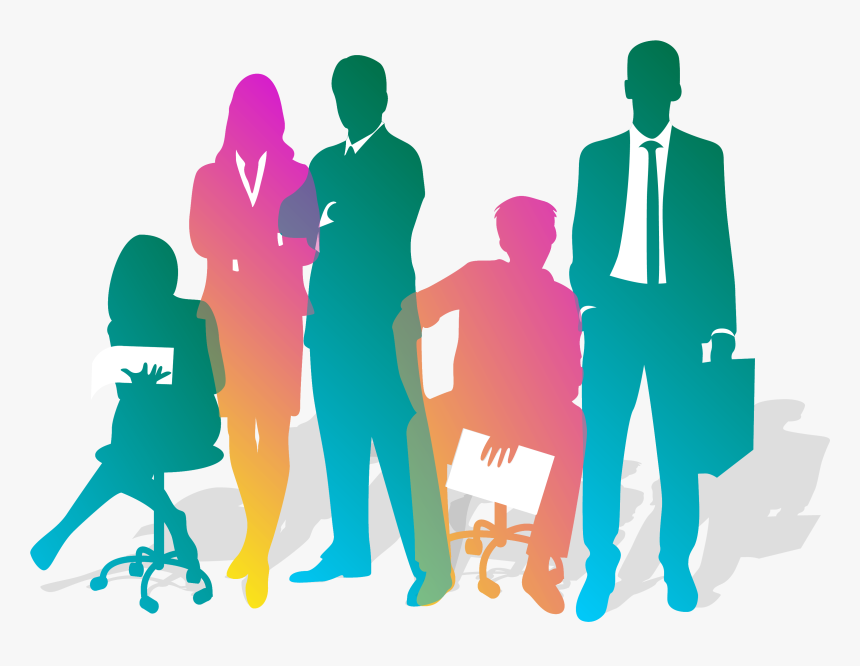 Team Silhouette At Getdrawings - Transparent Background Business People Silhouette Png, Png Download, Free Download