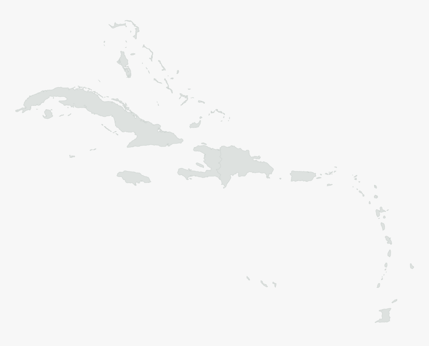 Caribbean Small Island Developing States Are Building - Map, HD Png Download, Free Download