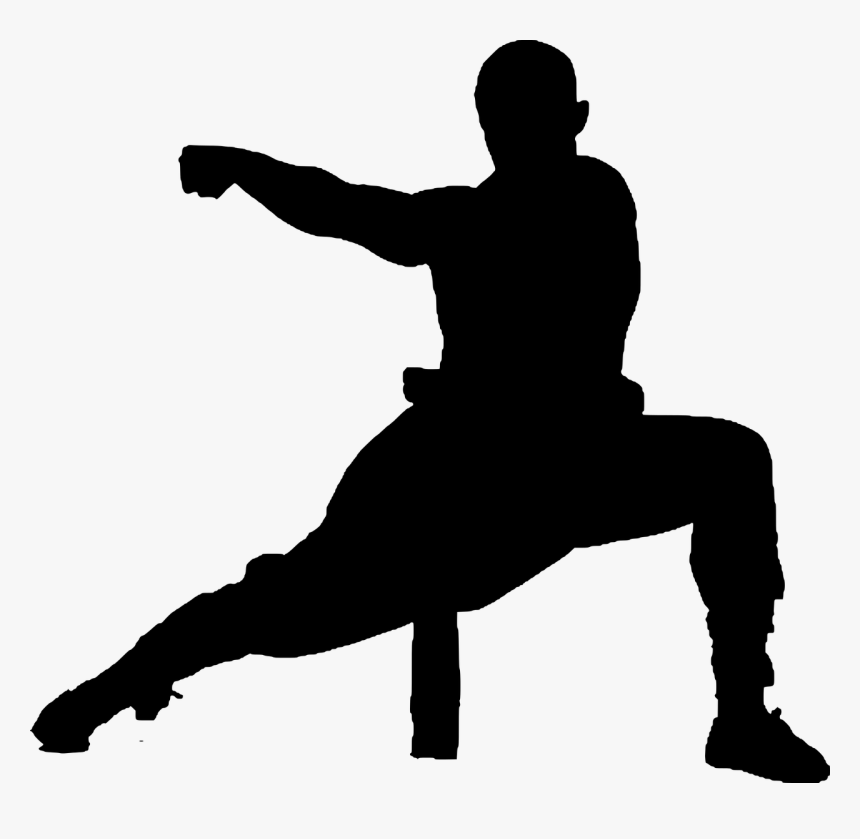 Silhouette, Kung Fu, Wushu, Shaolin, Action, Active - Kung Fu Photos Download, HD Png Download, Free Download