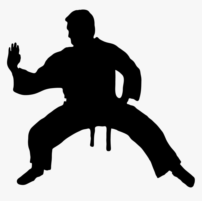 Karate Siluete Png - Icon Karate, Transparent Png, Free Download