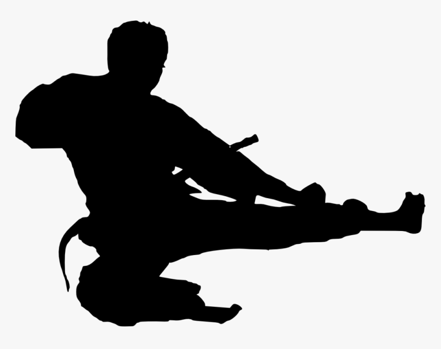 Karate Png - Taekwondo Silhouette Images Png, Transparent Png, Free Download