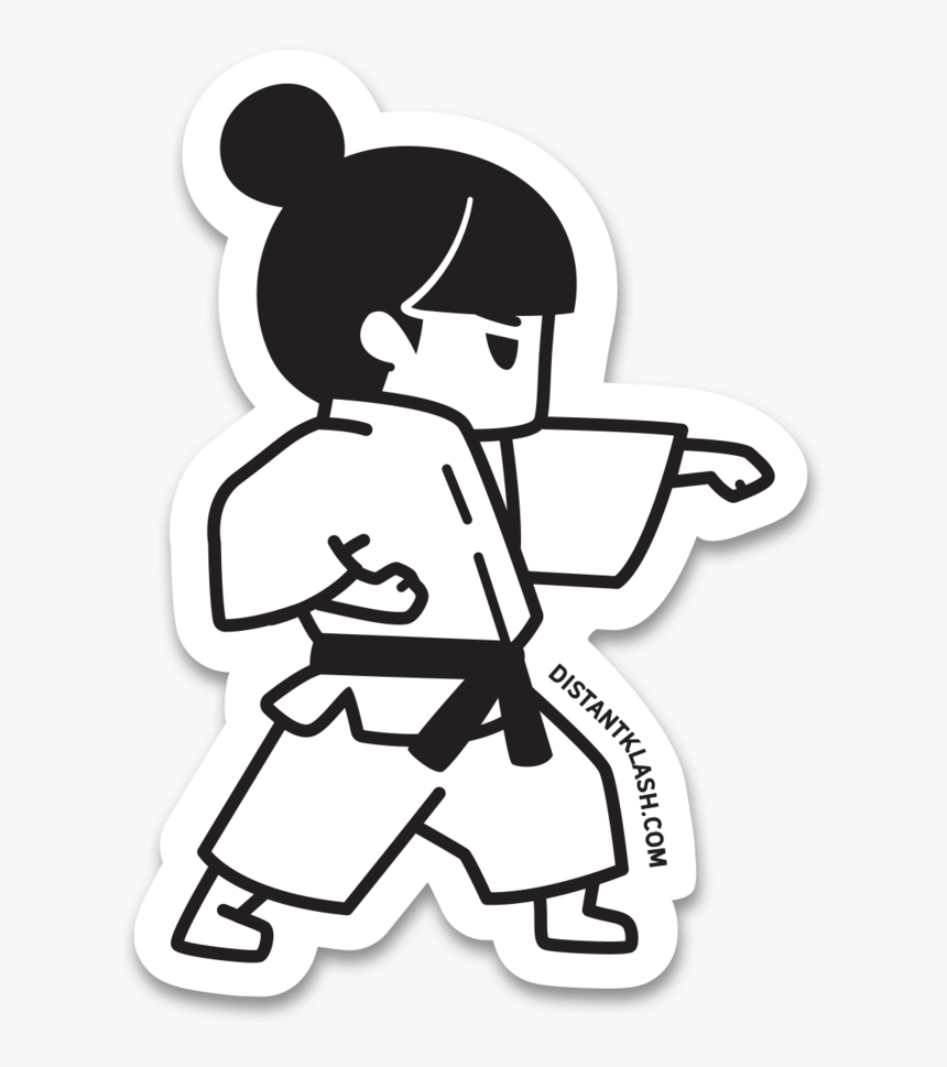 Drawing At Getdrawings Com - Martial Arts Drawings, HD Png Download, Free Download