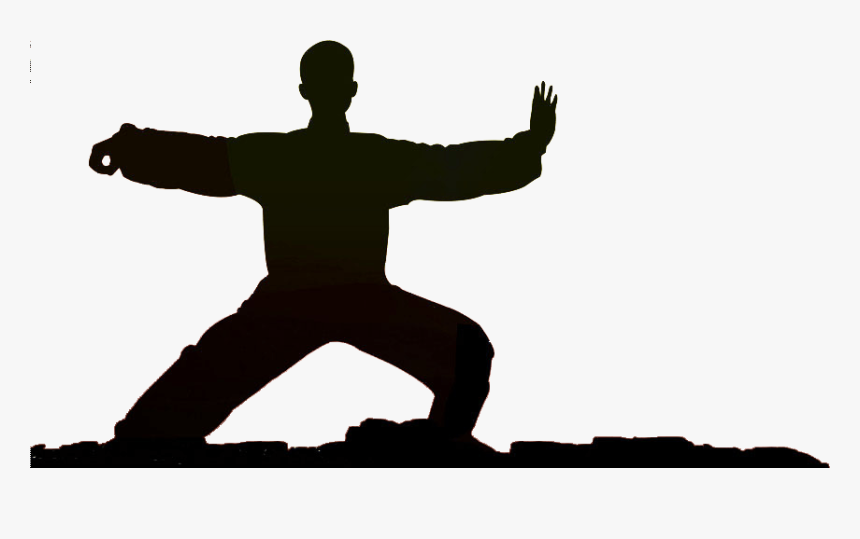 Tai Chi Silhouette Png, Transparent Png, Free Download