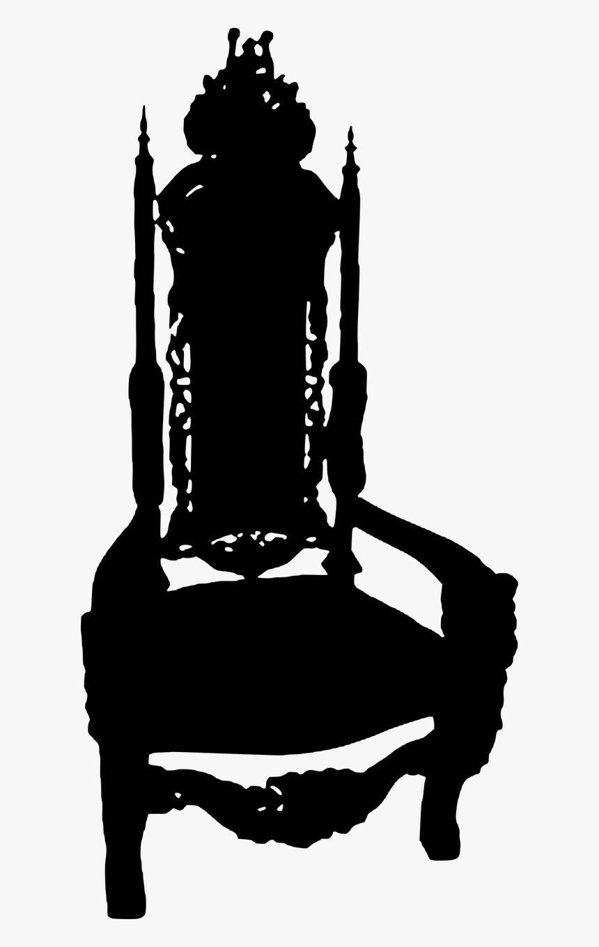 King Chair Silhouette, HD Png Download, Free Download