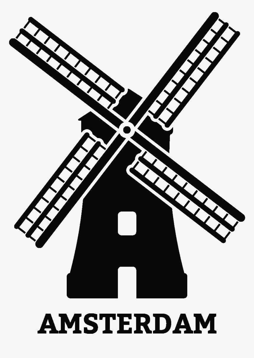 Libidu"s Motel Almirante Tamandaré, Paraná Windmill - Amsterdam Windmill Png, Transparent Png, Free Download