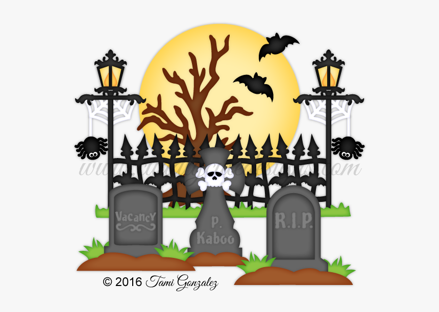 Collection Of Graveyard - Graveyard Clipart, HD Png Download, Free Download