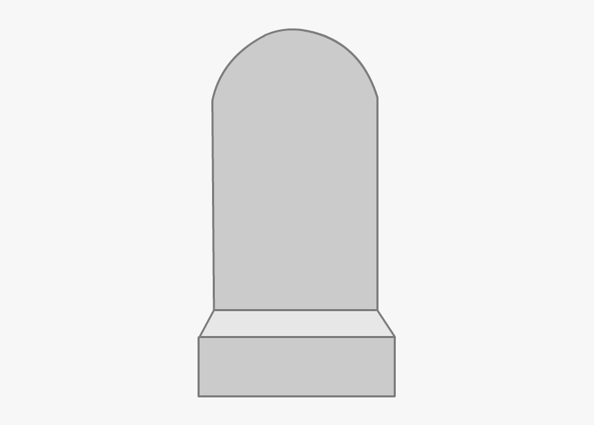 Tombstone, Gravestone Png - Tombstone Png Vector Blank, Transparent Png, Free Download