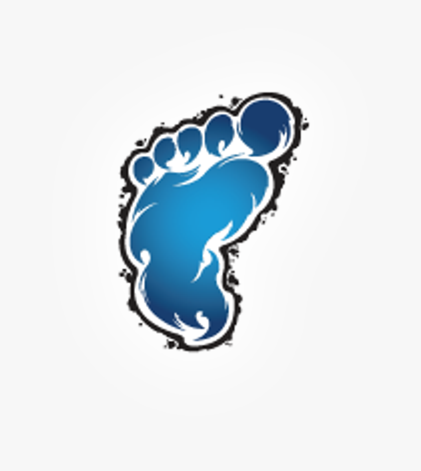 Bigfoot Footprint Cartoon Clipart , Png Download - Yeti Lax, Transparent Png, Free Download