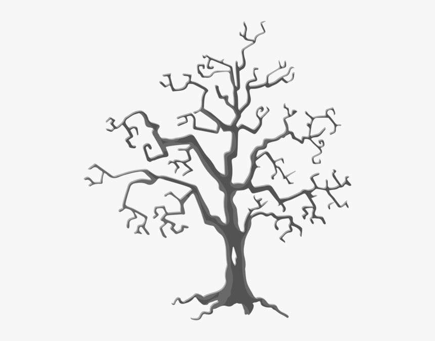 Transparent Halloween Tree Silhouette, HD Png Download, Free Download