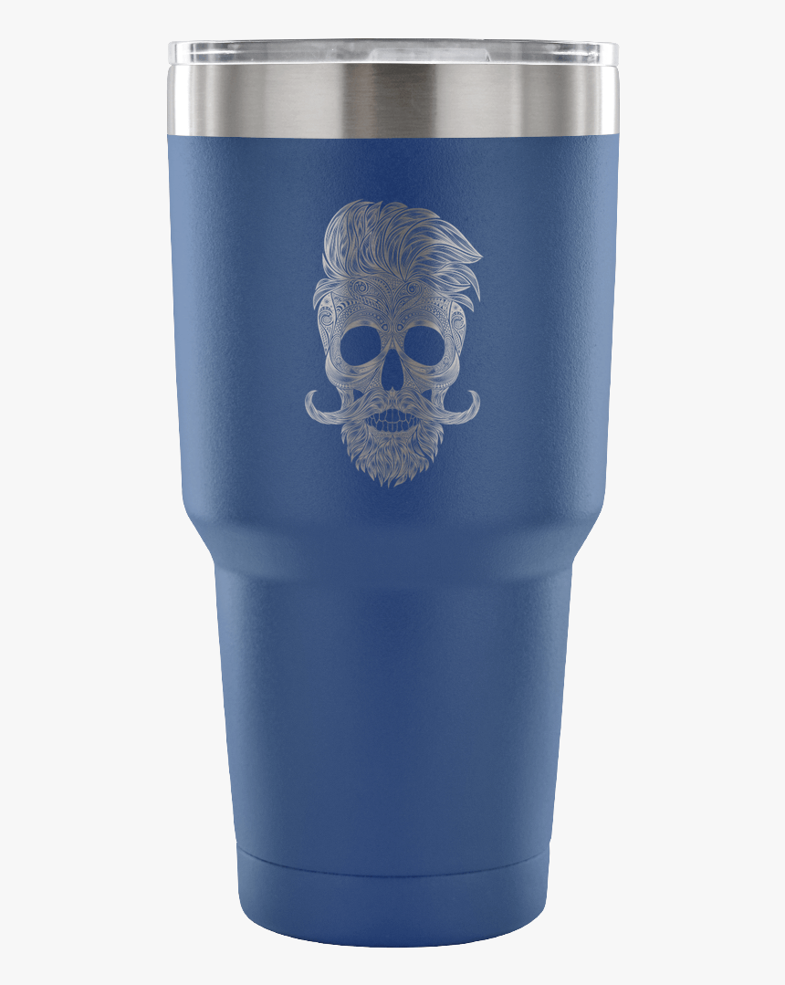 Silhouette Skull Tumbler - Tumbler, HD Png Download, Free Download