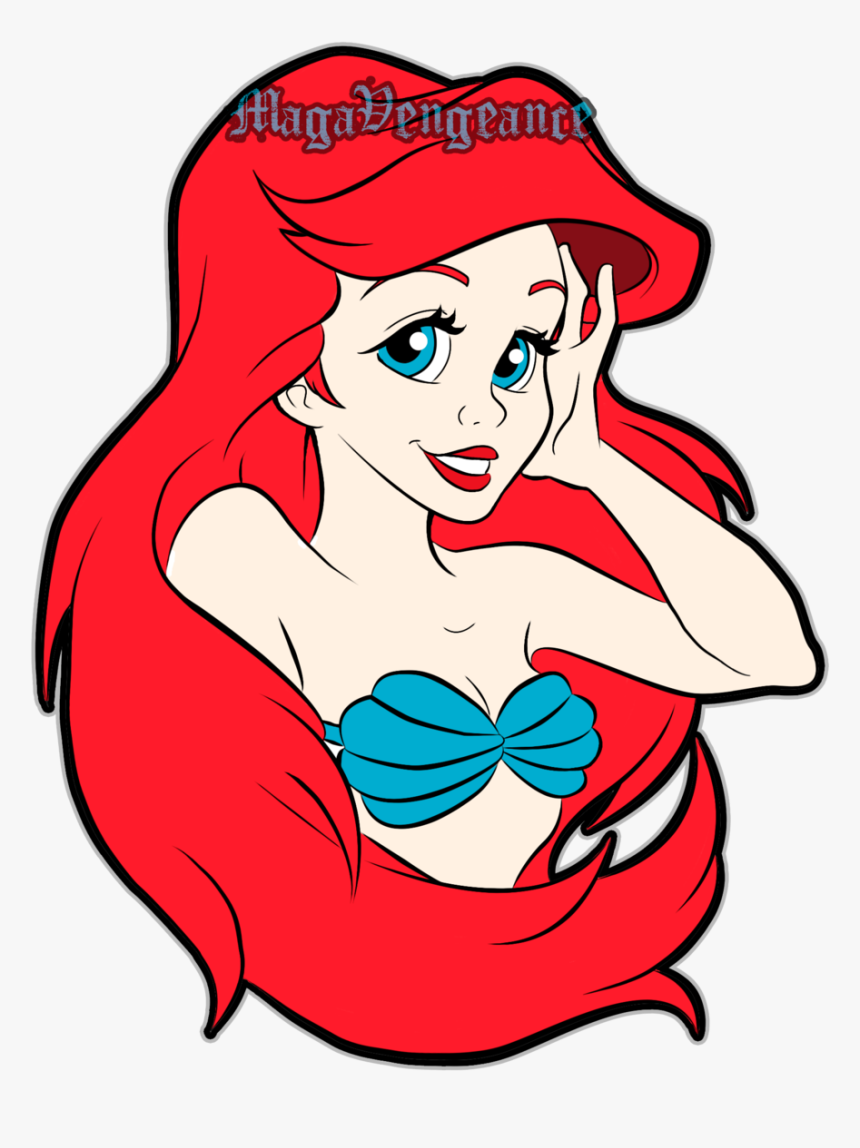 Ariel - Ariel Little Mermaid Vector, HD Png Download, Free Download