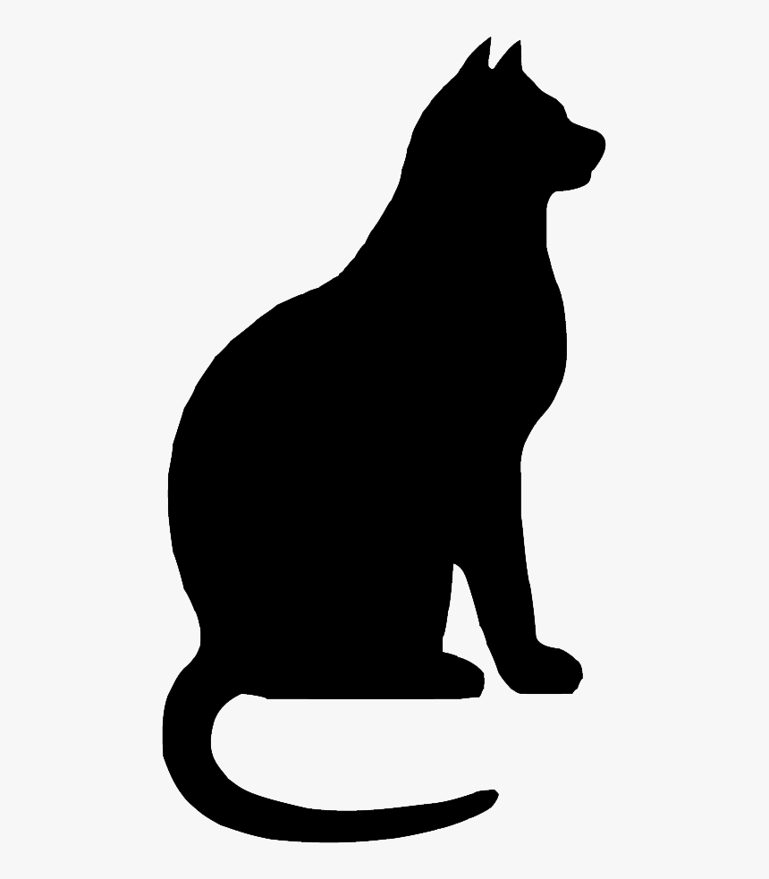 Cat And Dog Shadow Png - Cat Shadow Transparent Background, Png Download, Free Download