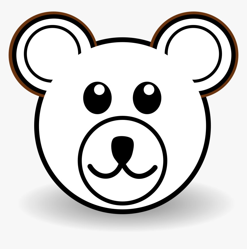Outline Animal Face Drawing Easy HD Png Download Kindpng