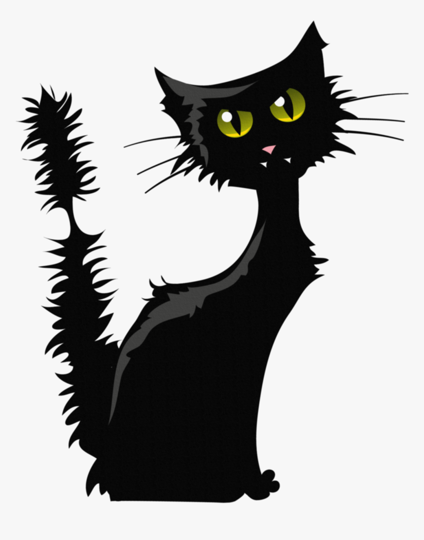 Black Cat Png Clipart - Black Cat Clipart Png, Transparent Png, Free Download