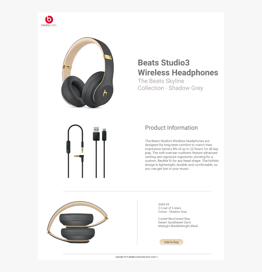 Bottom Image - Headphones, HD Png Download, Free Download