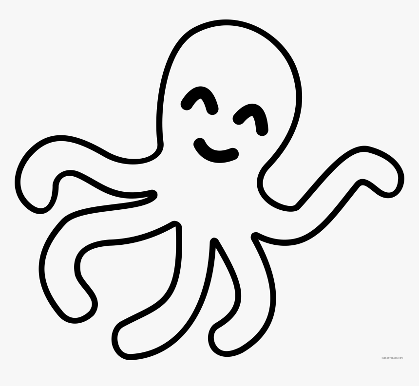 Baby Octopus Clipart - Clip Art Of Octopus, HD Png Download, Free Download