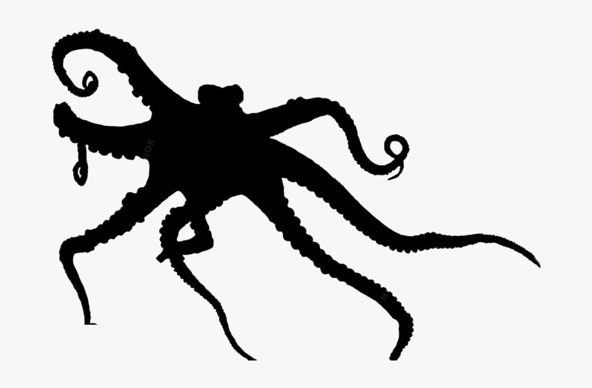 Transparent Octopus Png Clip Art - Underwater Life Png, Png Download, Free Download