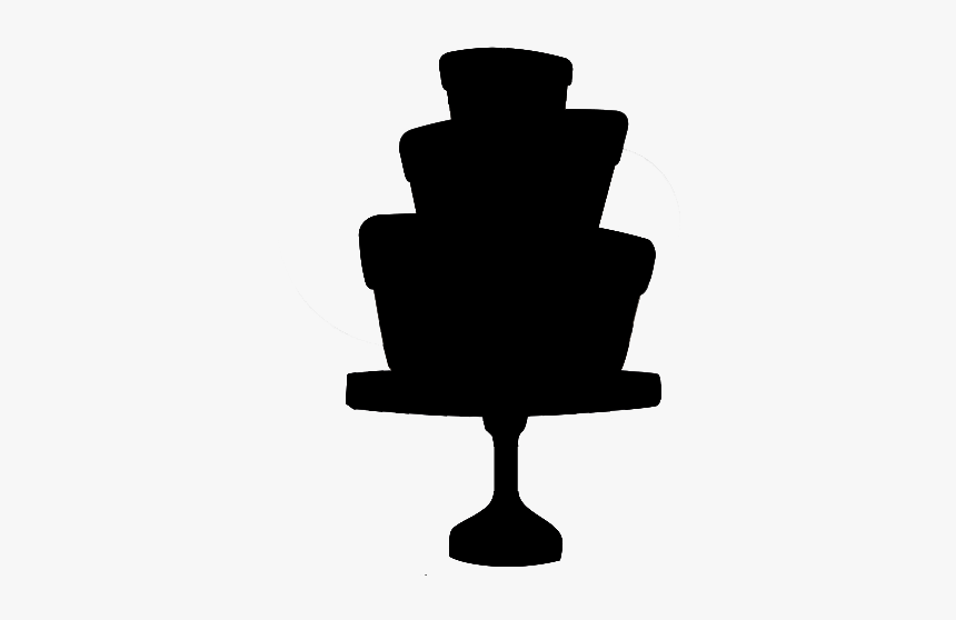 Clip Art Wedding Cake Silhouette ~ Prezup - Cake Stand Silhouette Png, Transparent Png, Free Download