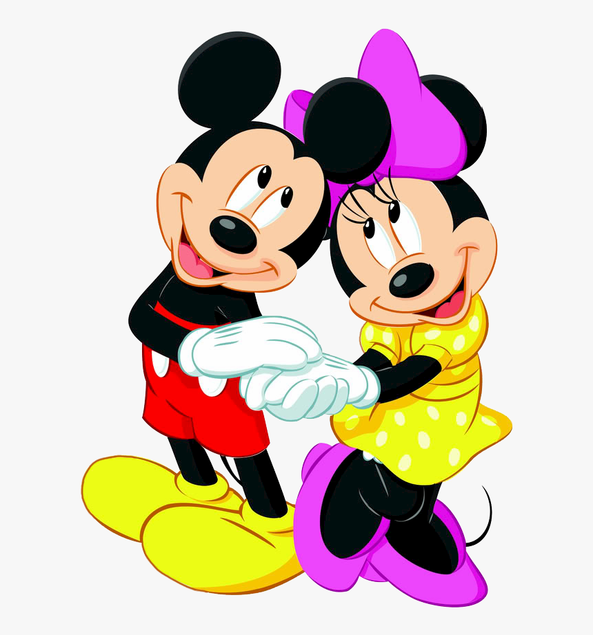 Mickey & Minnie Clipart - Mickey Mouse Dan Minnie Mouse, HD Png Download, Free Download