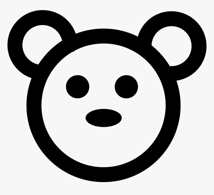 Transparent Teddy Bear Silhouette Png - Oso De Peluche Icono, Png Download, Free Download