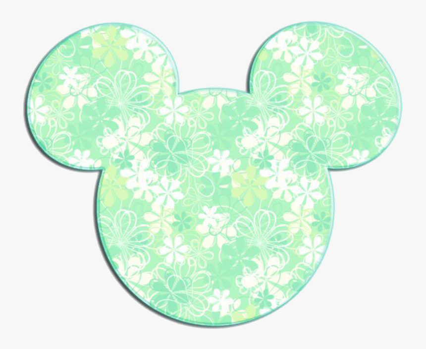 Mickey Mouse Icon Clipart - Mickey Mouse Head Floral, HD Png Download, Free Download