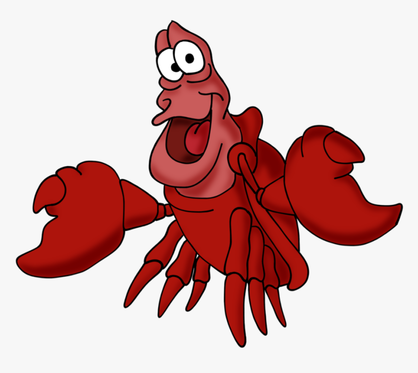 Little Mermaid Sebastian Png - Ariel Little Mermaid Fish, Transparent Png, Free Download