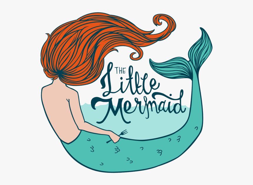 Mermaid Png Logo - Little Mermaids Logo, Transparent Png, Free Download