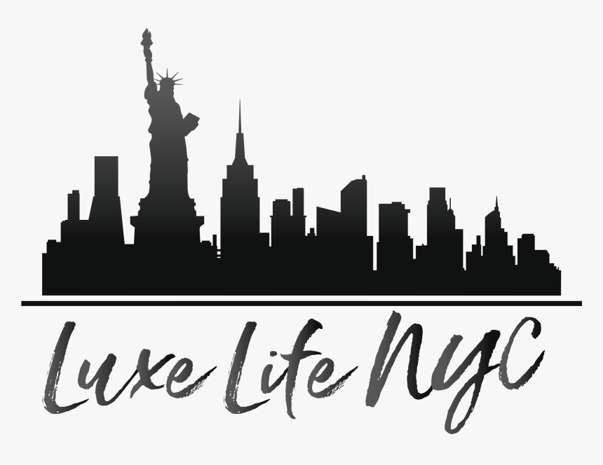 Luxe Life Nyc - New York Skyline Outline Black, HD Png Download, Free Download