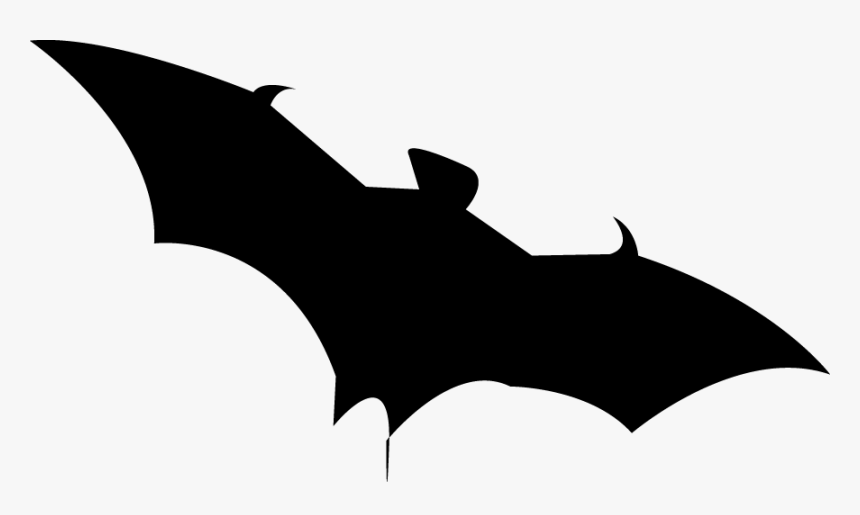 Bats Vector Silhouette Halloween - Murcielago Silueta Png, Transparent Png, Free Download