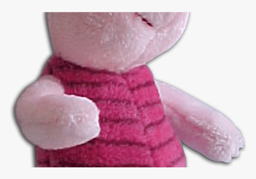 Large Plush Piglet Winnie The Pooh Disney Stuffed Animal - Pre Disney Piglet Plush, HD Png Download, Free Download